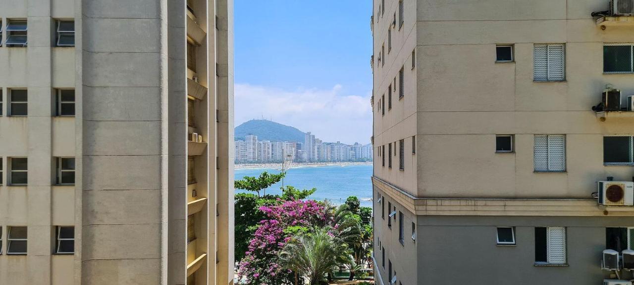 Apto Com Garagem E Lavanderia Em Frente A Praia Guarujá Exterior foto